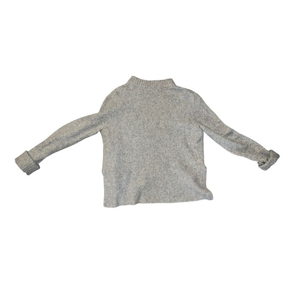 Allsaints sz s gray preppy long sleeves crew neck emo - Picture 2 of 4